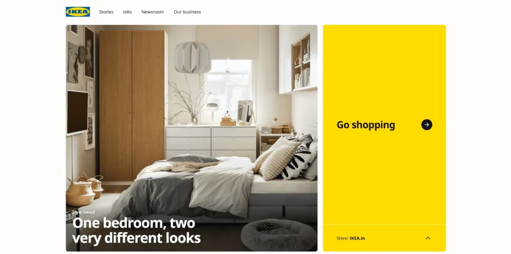 IKEA Website Design