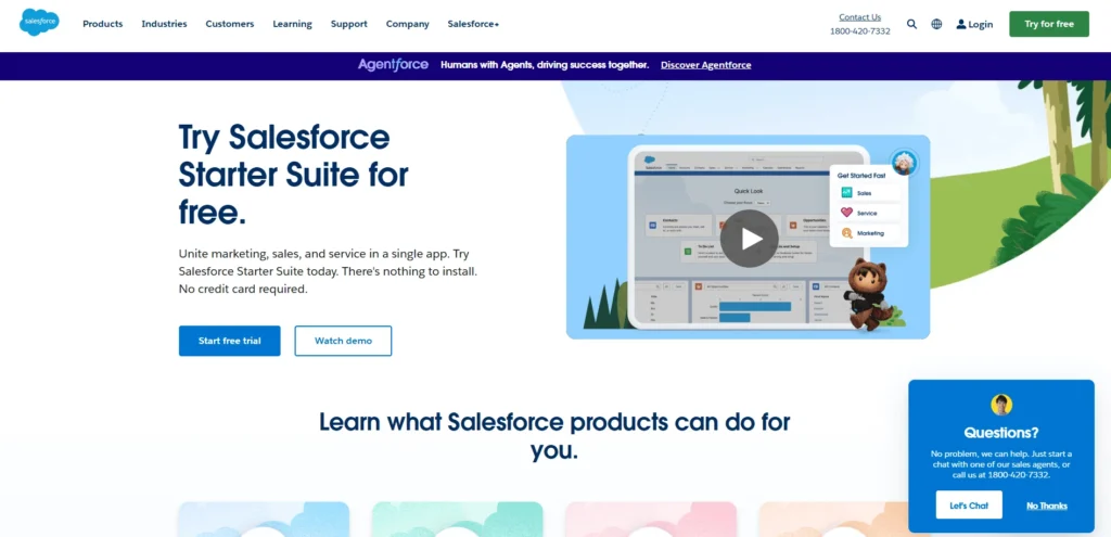 Salesforce Website Design